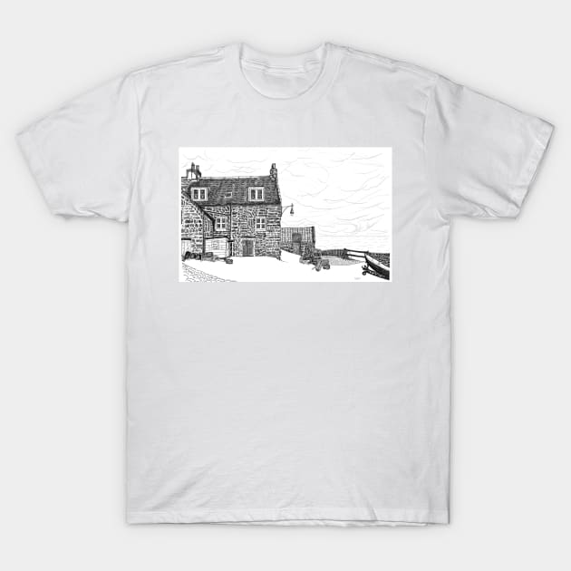 Harbour house: Crail in Fife, Scotland T-Shirt by grantwilson